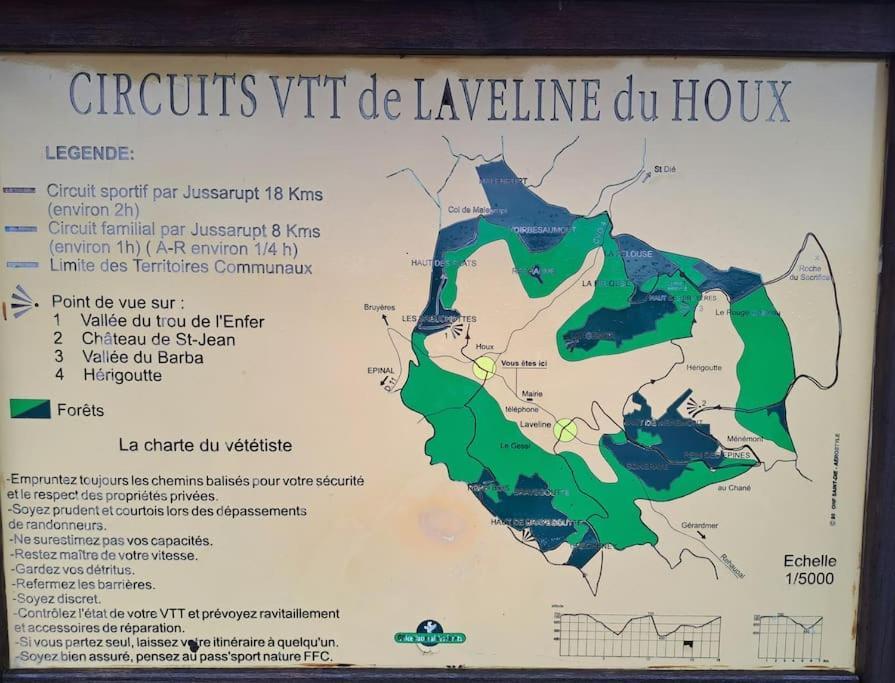 Gite Spa "La Foret Argentee" Proche Gerardmer Laveline-du-Houx Eksteriør billede